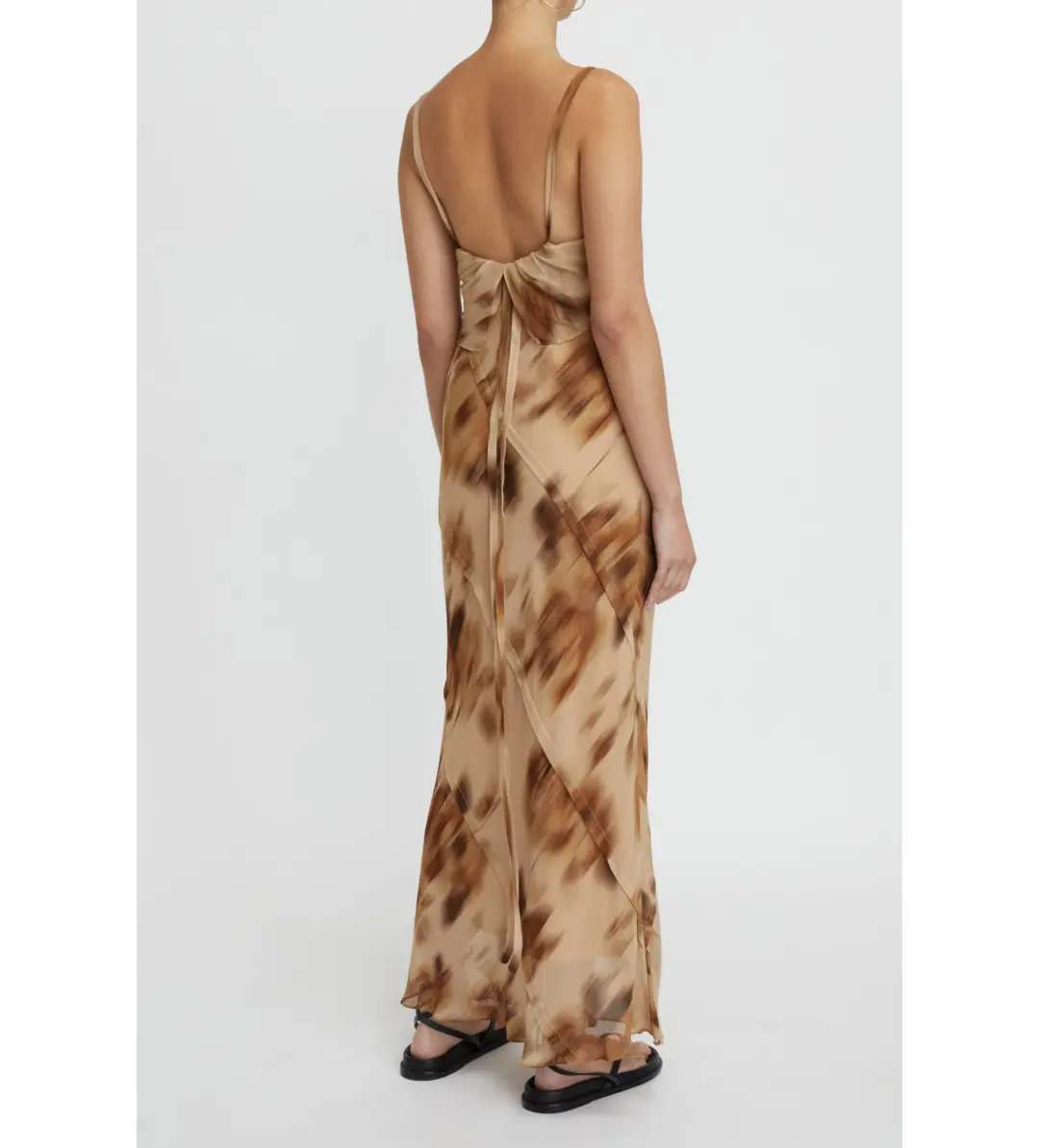 Lee Mathews The Lori Dress Hazlenut Size 8 for rent on The Volte - main image