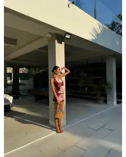 HNTR the label Sam Top and Skirt Set Orchid Size XS / AU 6