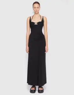 Jonathan Simkhai Naomi Midi Dress Size US 6 / AU 10 for rent on The Volte - image 1