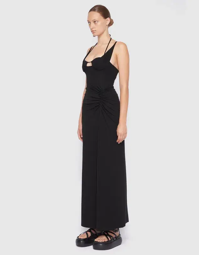 Jonathan Simkhai Naomi Midi Dress Size US 6 / AU 10 for rent on The Volte - main image