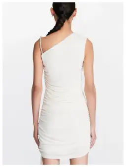 Dion Lee Barball Rope Asymmetric Dress Ivory Size 8 for rent on The Volte - image 4