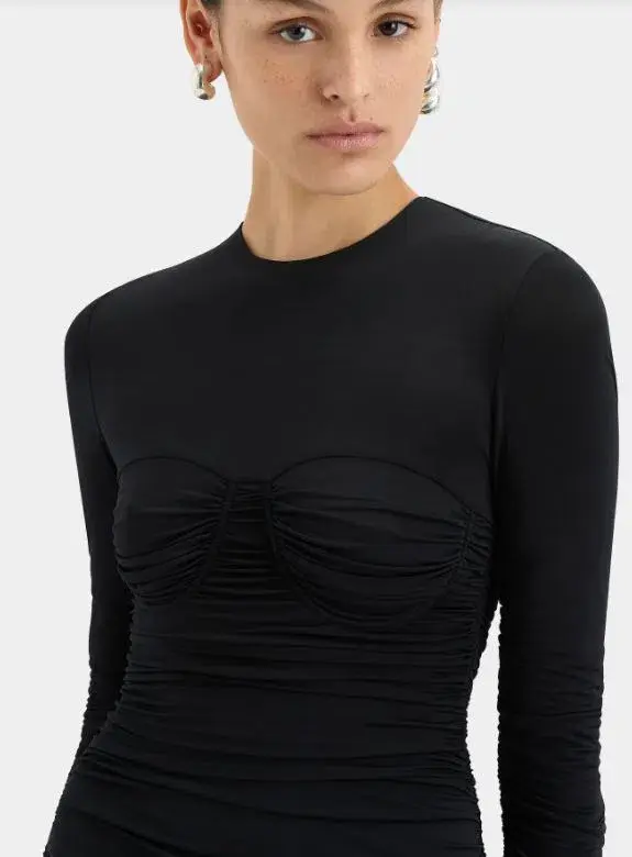 Sir Alessia Draped Gown Size 3 (12) - Image 3