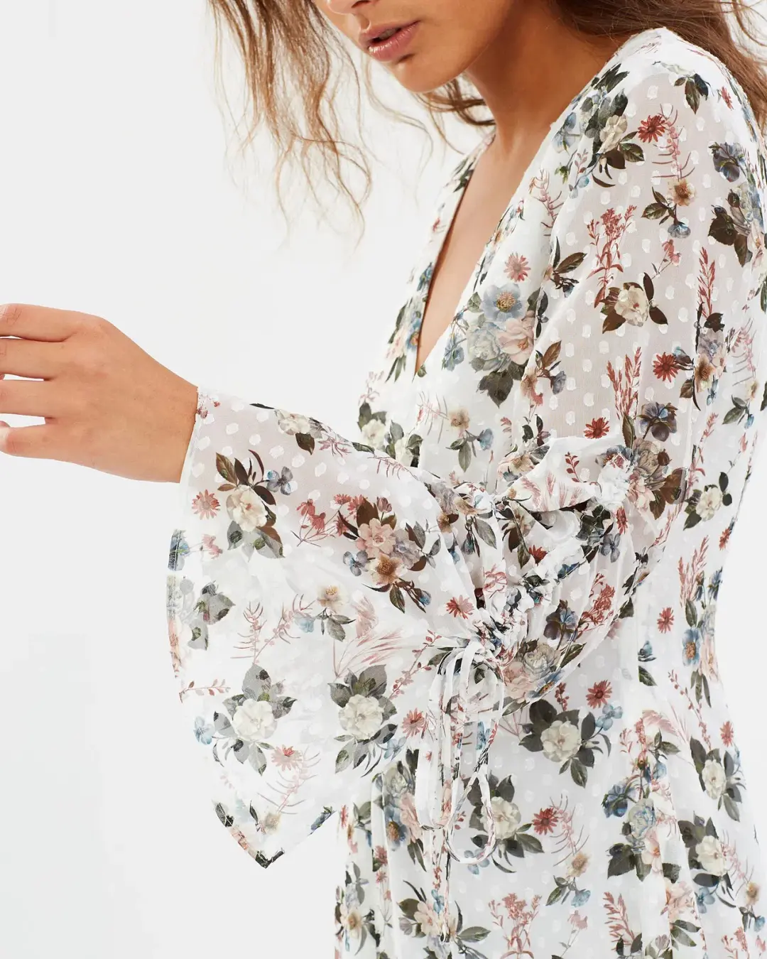 TALULAH Reminisce Midi Dress Size AU 10 for rent on The Volte - main image