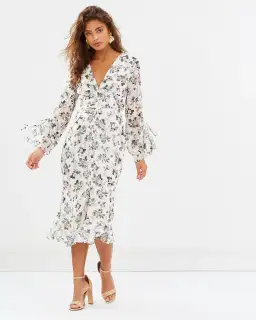TALULAH Reminisce Midi Dress Size AU 10 for rent on The Volte - image 1