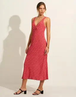 Auguste The Label Melodie Midi Dress Floral Size AU 12 for rent on The Volte - image 2