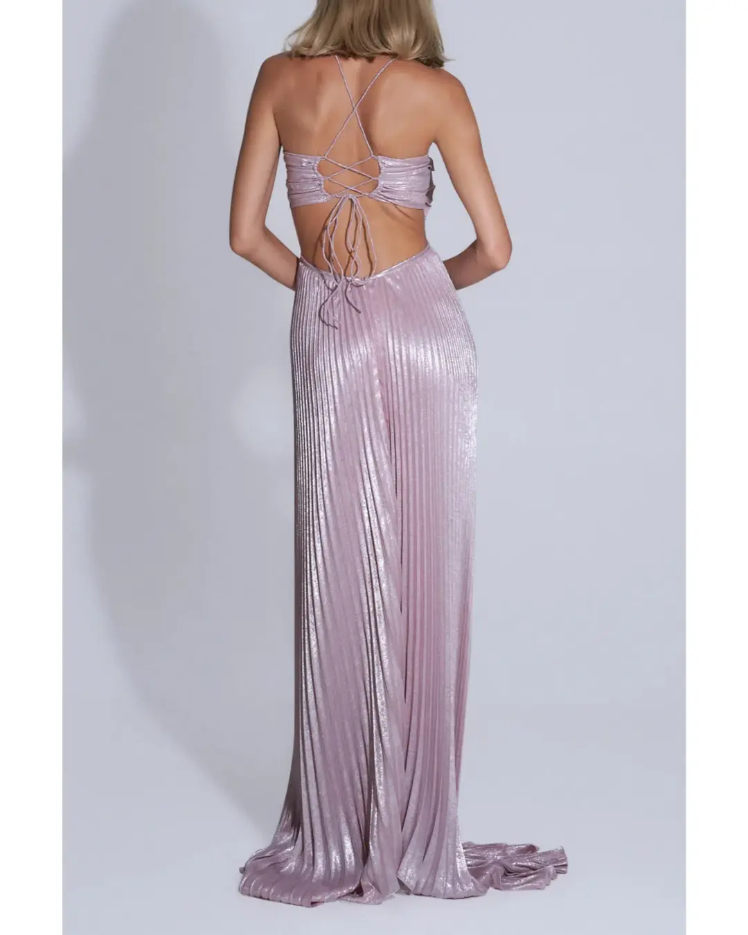 L'idee Avant Gown Dusty Shimmer Size AU 6 for rent on The Volte - main image