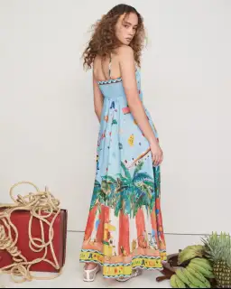 Alemais All Aboard Sundress Print Size 10 for rent on The Volte - image 3
