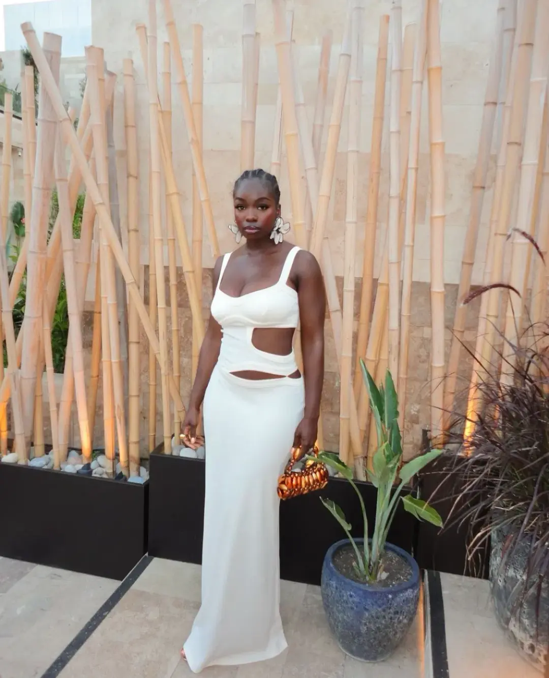 Arcina Ori Jetta Dress White Size 8 for rent on The Volte - main image