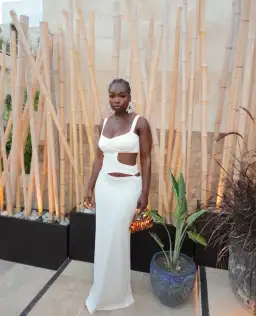 Arcina Ori Jetta Dress White Size 8 for rent on The Volte - image 10