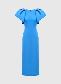 Leo Lin Lucinda Maxi Dress in Steel Blue Size 10 for rent on The Volte - image 1