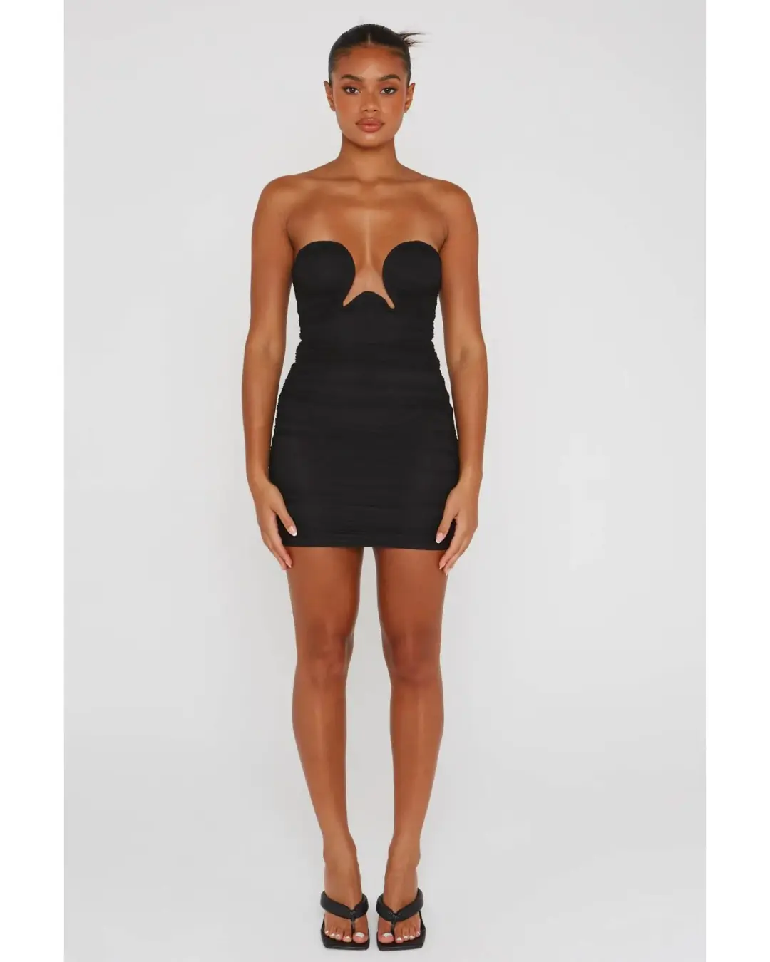 Maison Femalien Ella Dress Black Size AU 10 for rent on The Volte - main image