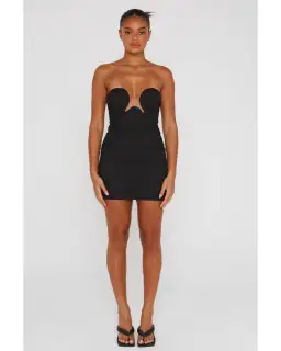 Maison Femalien Ella Dress Black Size AU 10 for rent on The Volte - image 1