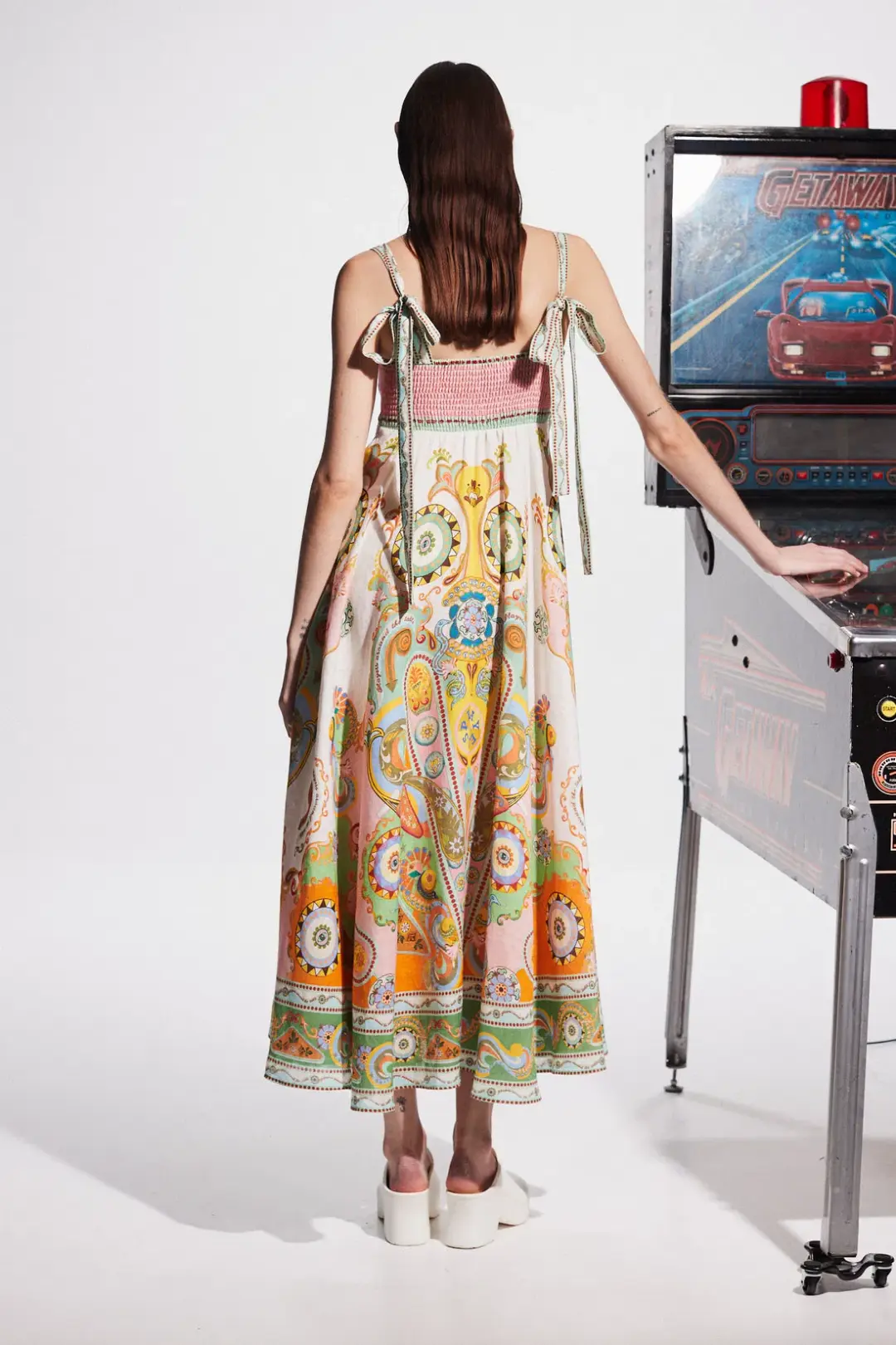 Alemais Pinball Sundress Multi Size AU 8 for rent on The Volte - main image
