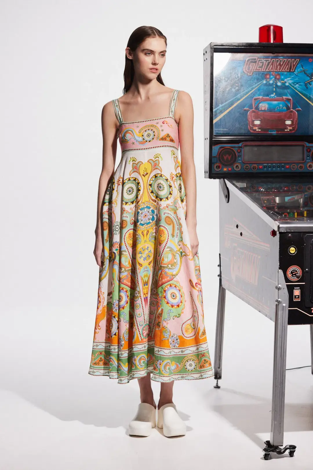 Alemais Pinball Sundress Multi Size AU 8 for rent on The Volte - main image