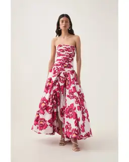 Aje Behold Maxi Dress in Boldly Blooming Size AU 6