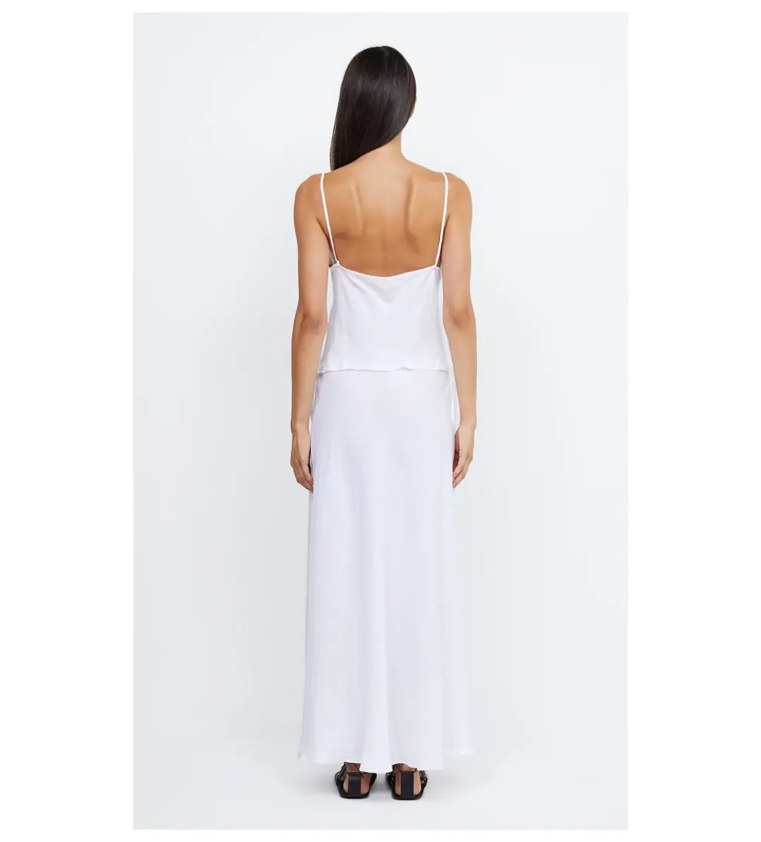 Bec & Bridge Jayden Wrap Maxi Dress White Size AU 6 for rent on The Volte - main image