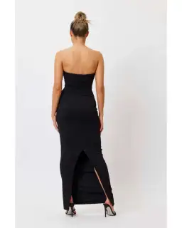 Bianca & Bridgett Adriana Dress Black Size AU 14 for rent on The Volte - image 3