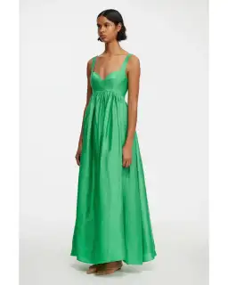 Acler Sandgate Maxi Dress in Shamrock Size AU 12 for rent on The Volte - image 2
