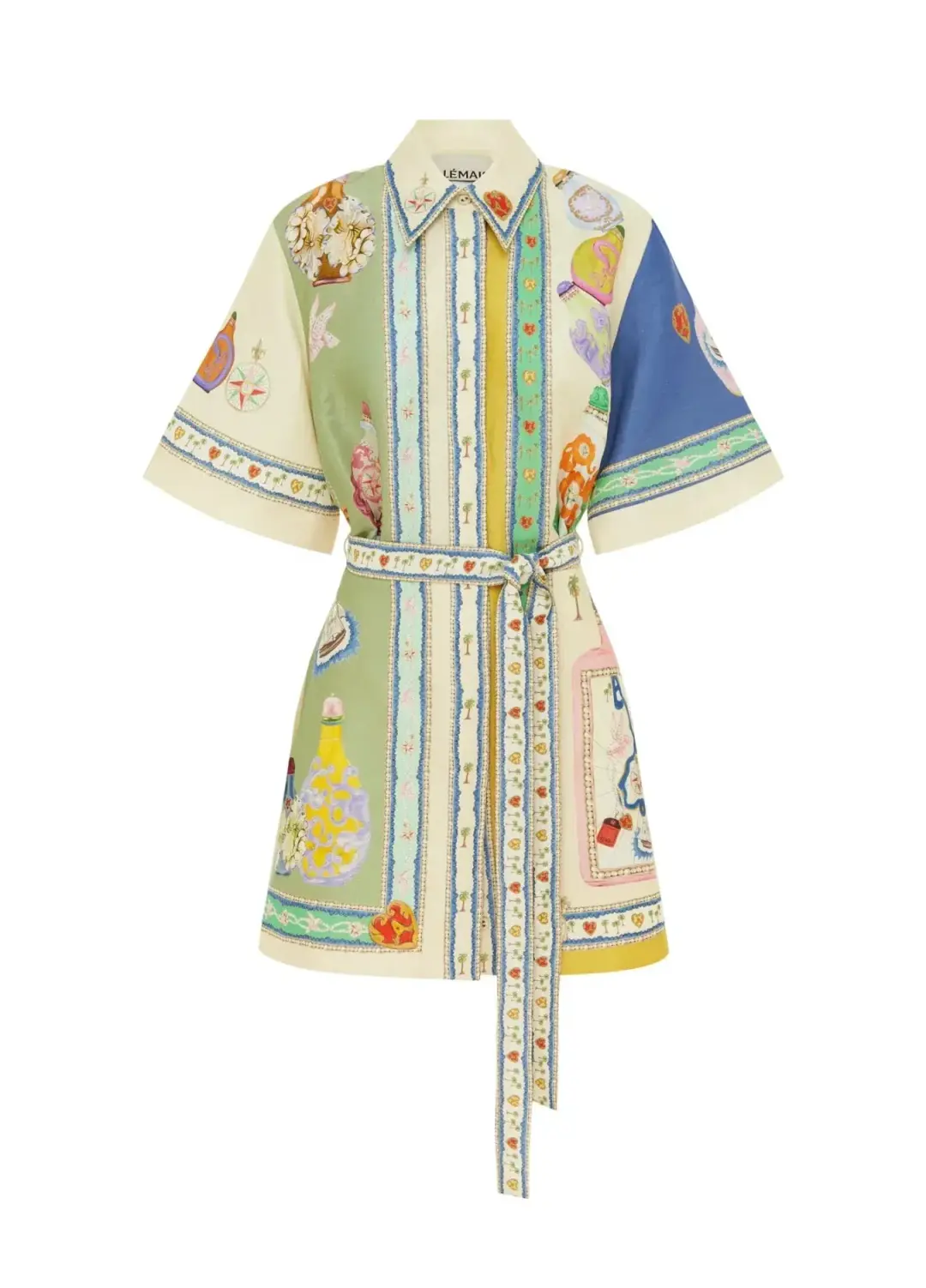 Alemais Elixir Mini Dress Multi Size 12 for rent on The Volte - main image