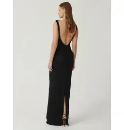 Effie Kats Verona Gown Black Size AU 8 for rent on The Volte - image 4