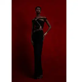 Khanums Kiyren Dress Black Size AU 6 for rent on The Volte - image 1