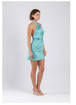 One Fell Swoop Zion Mini Dress in Marine Size 8 for rent on The Volte - image 3