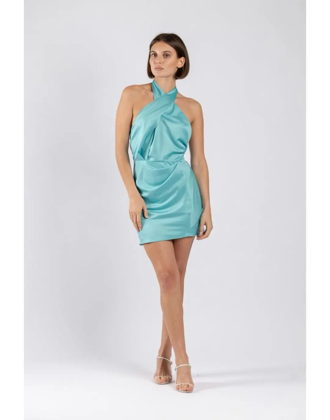 One Fell Swoop Zion Mini Dress in Marine Size 8 for rent on The Volte - main image