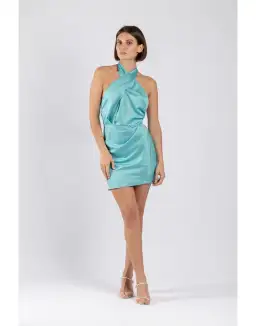 One Fell Swoop Zion Mini Dress in Marine Size 8 for rent on The Volte - image 1