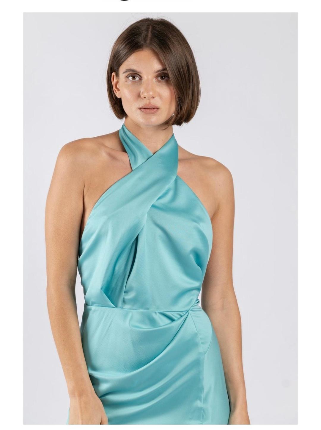 One Fell Swoop Zion Mini Dress in Marine Size 8 for rent on The Volte - main image