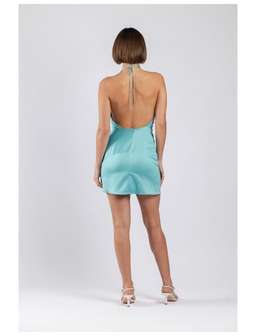 One Fell Swoop Zion Mini Dress in Marine Size 8 for rent on The Volte - image 5