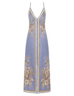Zimmermann The Ottie Slip Dress in Blue Floral Size 1/Au 10 for rent on The Volte - image 3