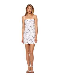 Bec & Bridge Cherry Pie Mini Dress Print Size AU 8 for rent on The Volte - image 1