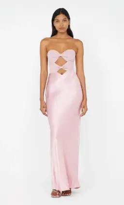 Bec & Bridge Halle Strapless Dress in Dusty Pink Size 6 for rent on The Volte - image 8