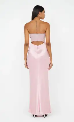 Bec & Bridge Halle Strapless Dress in Dusty Pink Size 6 for rent on The Volte - image 4