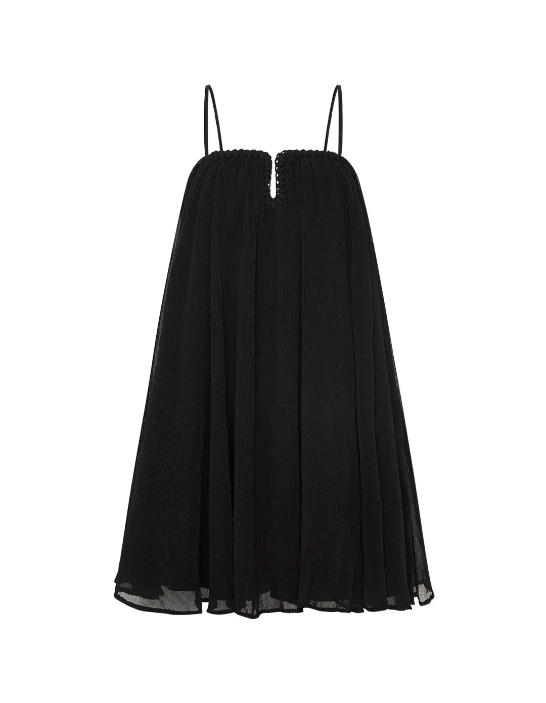 Aje Filigree Sweetheart Mini Dress Black Size 8 for rent on The Volte - main image