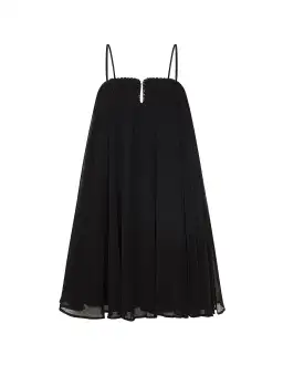 Aje Filigree Sweetheart Mini Dress Black Size 8 for rent on The Volte - image 5