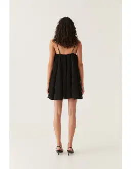 Aje Filigree Sweetheart Mini Dress Black Size 8 for rent on The Volte - image 3