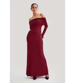 Meshki Josie Maxi Dress Wine Size XS/Au for rent on The Volte - image 5