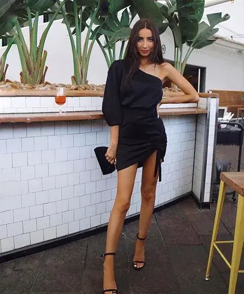 KOOKAI VANGELINE DRESS BLACK for rent on The Volte - main image