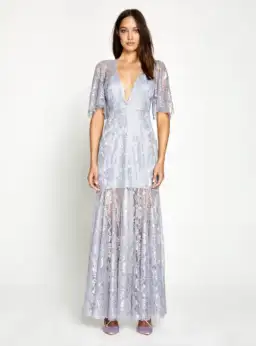 Alice McCall Be Mine Gown Light Blue Size AU 6