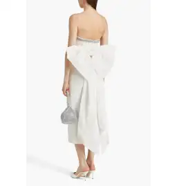 Rebecca Vallance Alpine Midi Dress White Size AU 8 for rent on The Volte - image 2