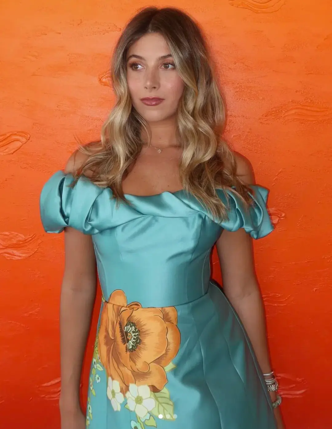 Alemais Regent Jade Mini Dress Floral Size 12 for rent on The Volte - main image