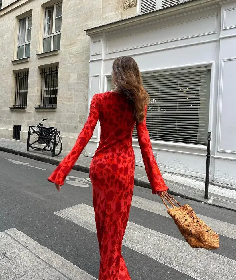 Réalisation Par The Gia Dress in Havana Print Size 8 for rent on The Volte - main image