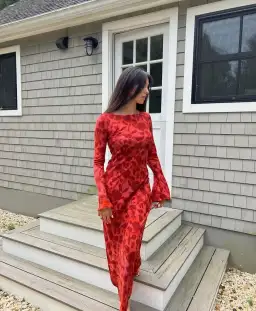 Réalisation Par The Gia Dress in Havana Print Size 8 for rent on The Volte - image 4