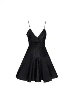 Alex Perry La Row Dress Black Size 8 for rent on The Volte - image 3