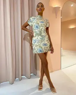 Sir the Label Maev Mini Dress Florence Floral Print Size 8 for rent on The Volte - image 1