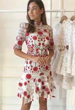 Thurley English Rose dress size 8 for rent on The Volte - image 1