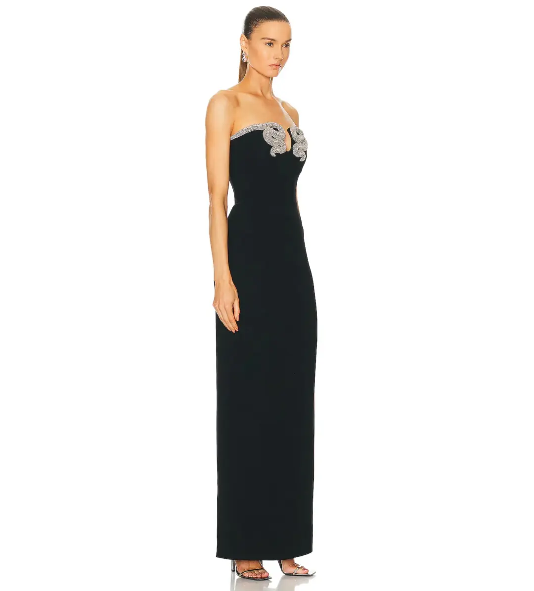 Rachel Gilbert Lukas Gown Black Size 1/Au 8 for rent on The Volte - main image