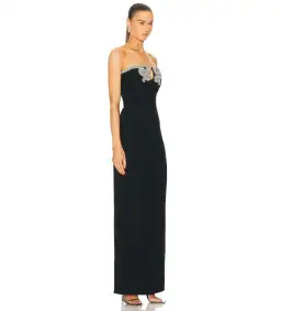 Rachel Gilbert Lukas Gown Black Size 1/Au 8 for rent on The Volte - image 2