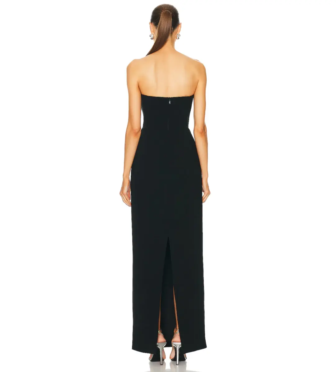 Rachel Gilbert Lukas Gown Black Size 1/Au 8 for rent on The Volte - main image